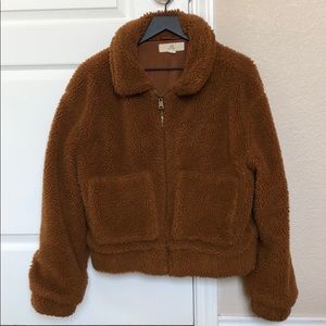 Burnt orange jacket